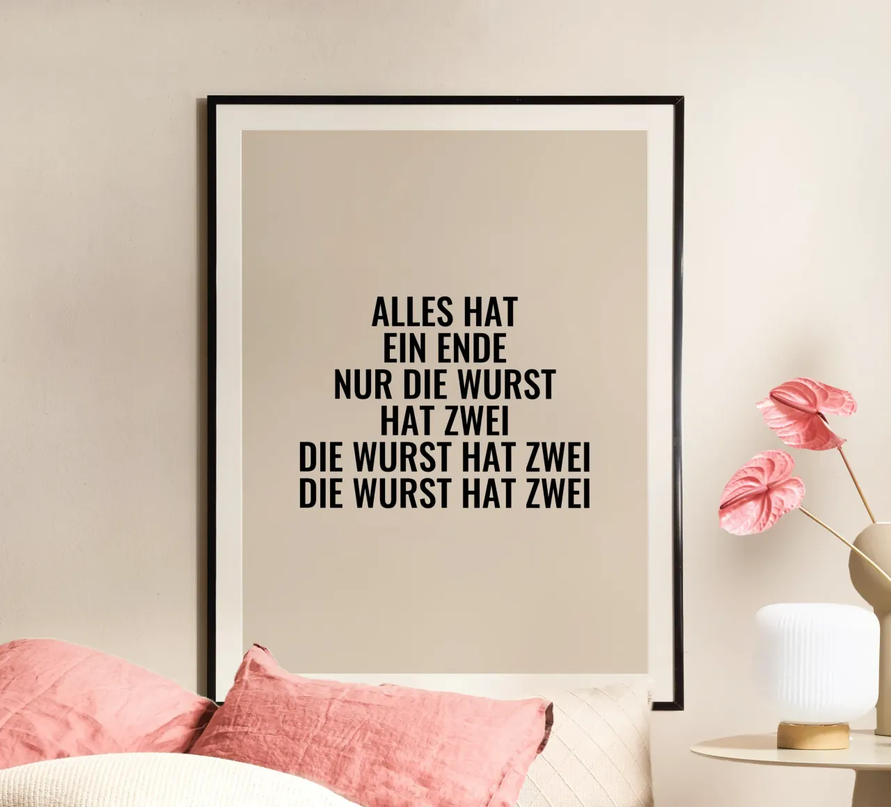 Alles hat ein ende poster da Magnific
