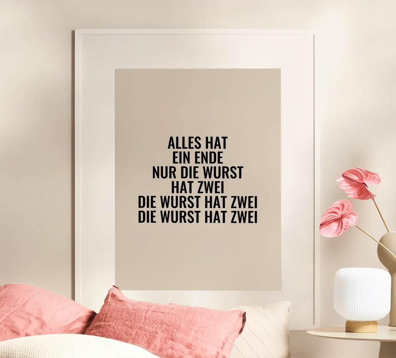 Alles hat ein ende poster da Magnific