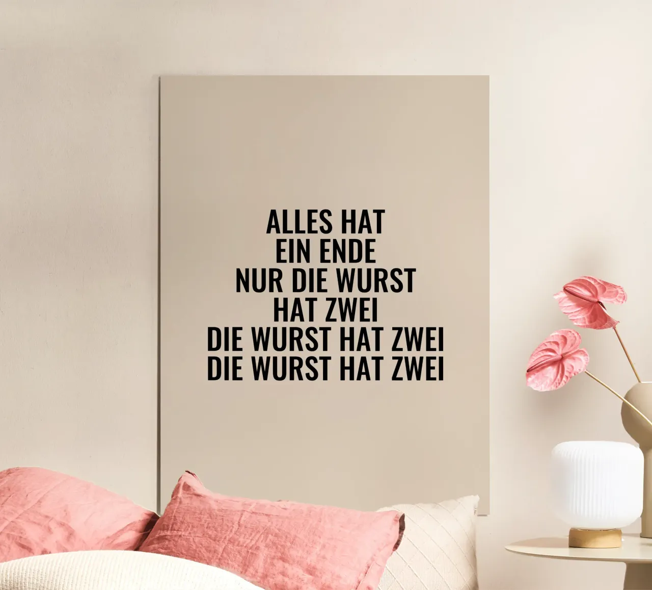 Alles hat ein ende poster da Magnific