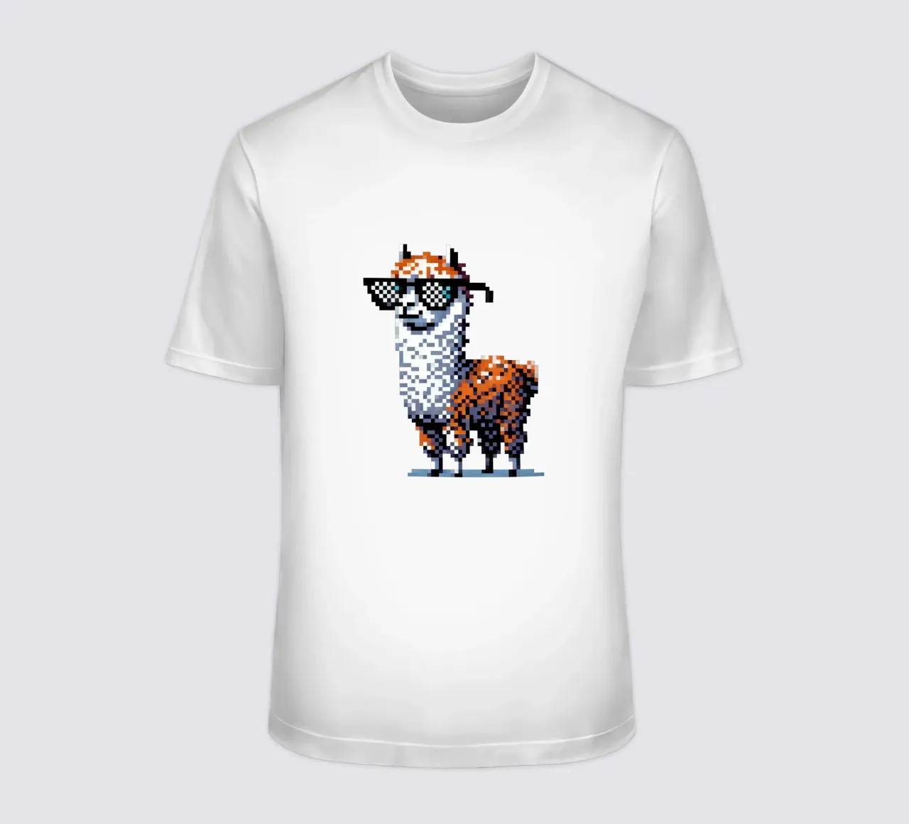 alpaca fresco - Pixelart t-shirt da pixelart