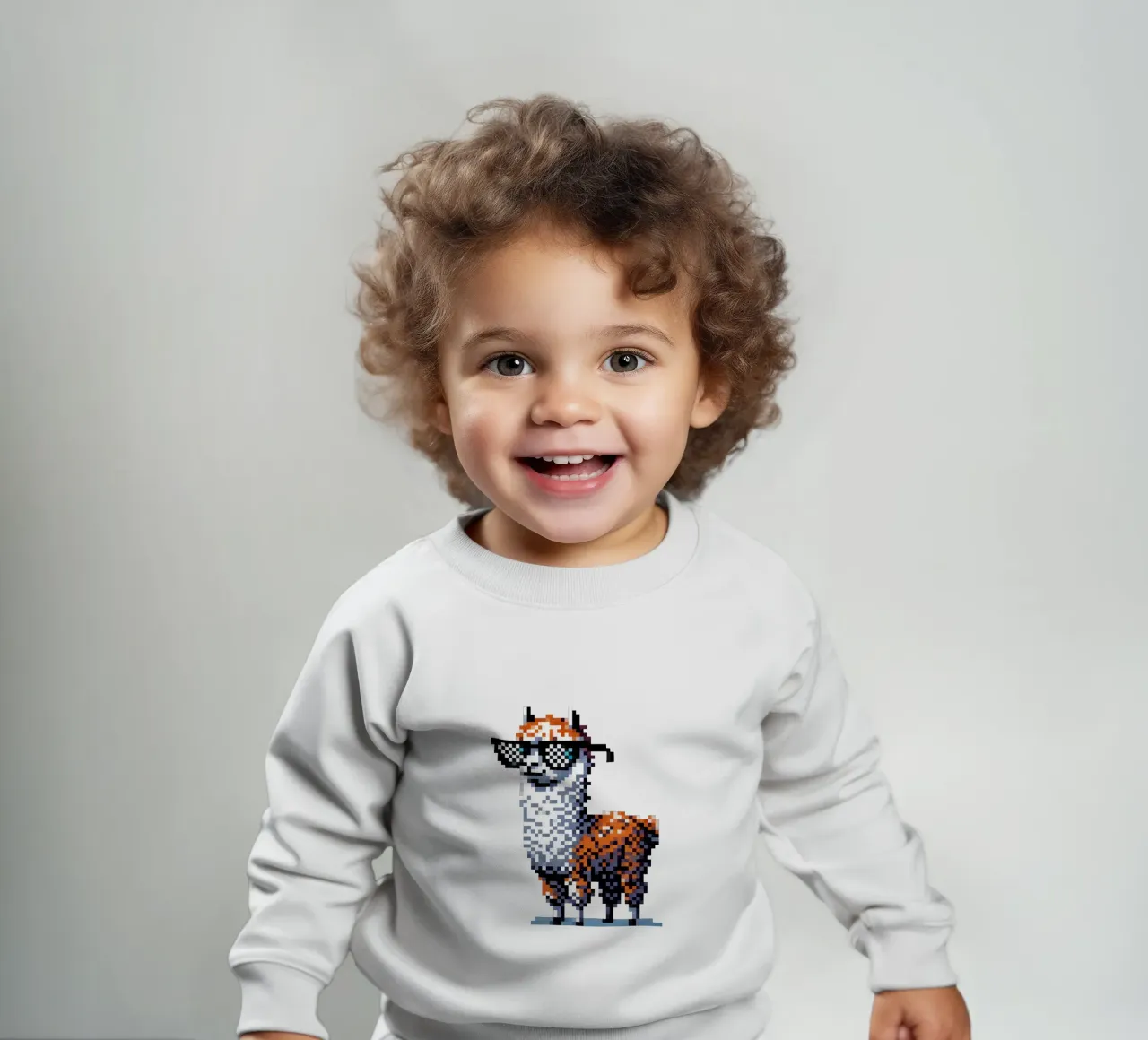 alpaca fresco - Pixelart felpa neonato da pixelart