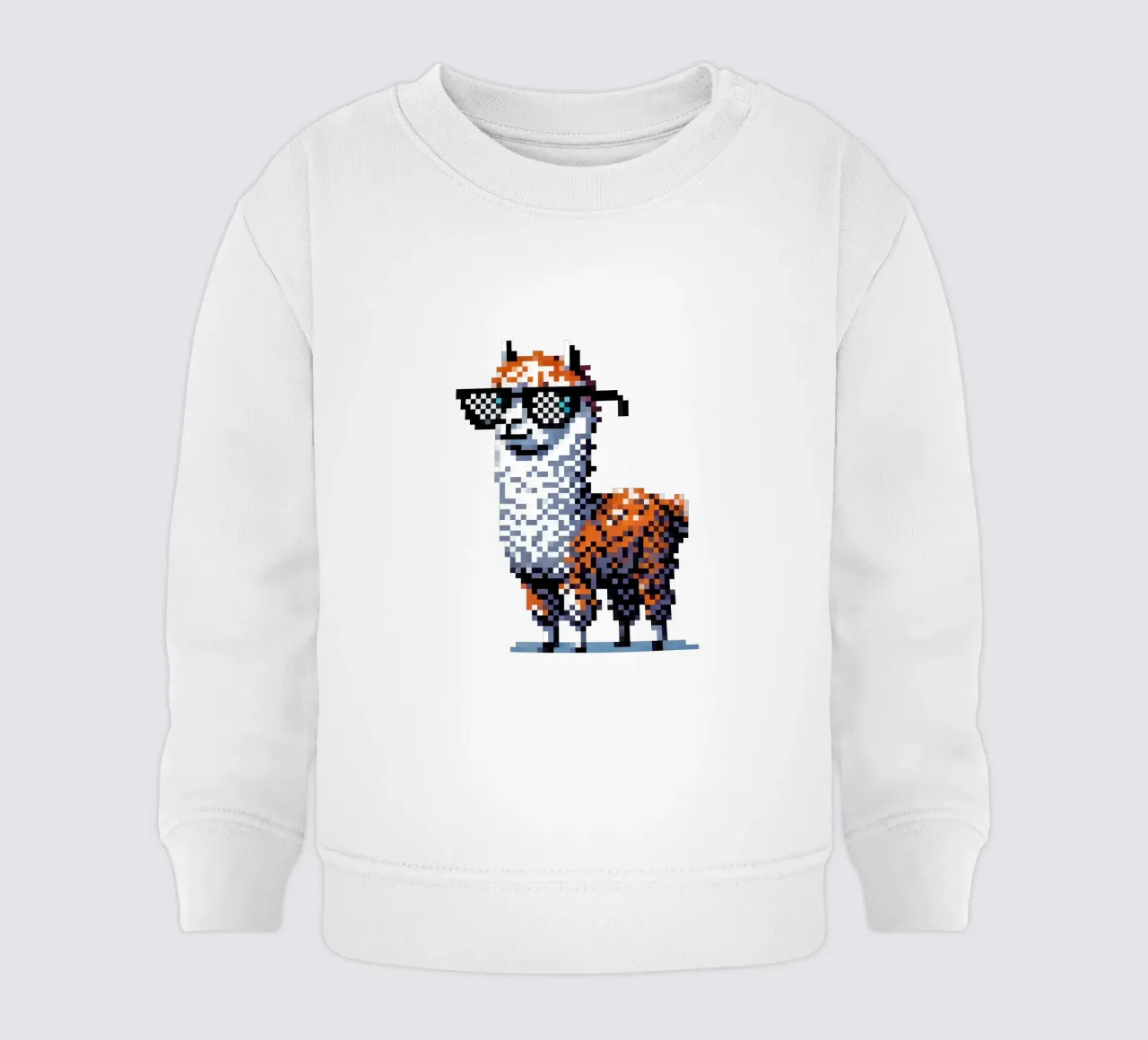 alpaca fresco - Pixelart felpa neonato da pixelart