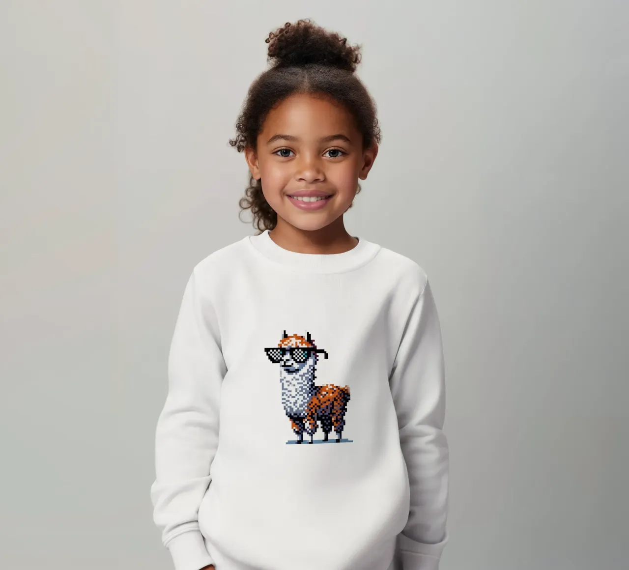 alpaca fresco - Pixelart felpa bambino da pixelart