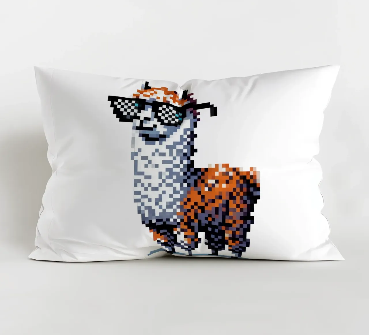 alpaca fresco - Pixelart cuscino da pixelart