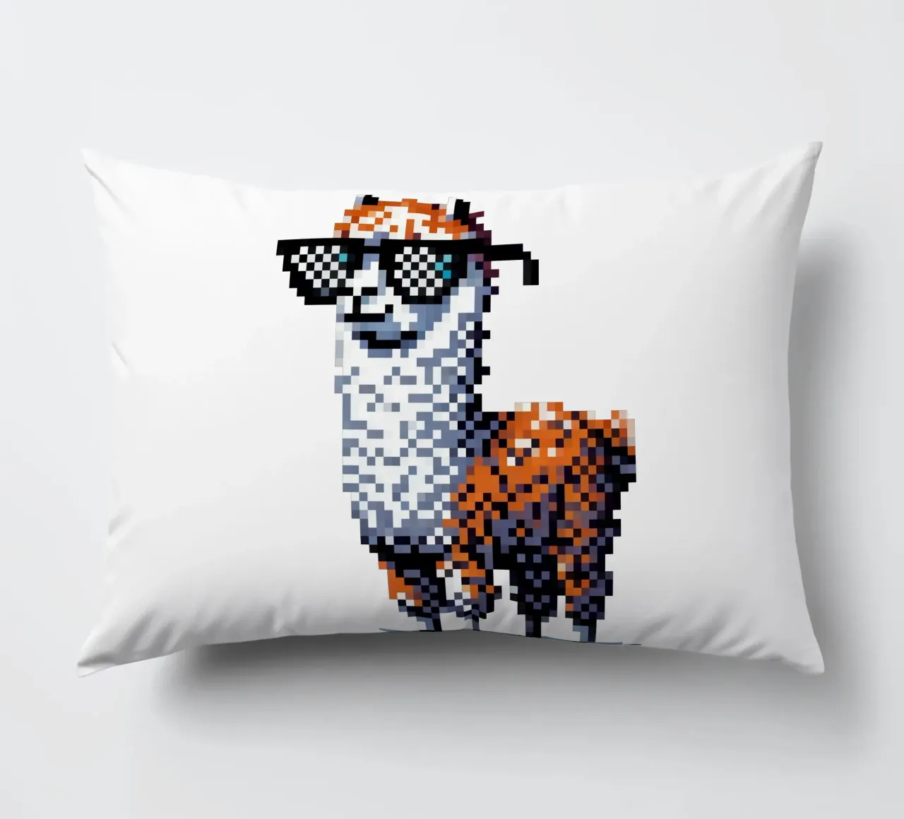 alpaca fresco - Pixelart cuscino da pixelart