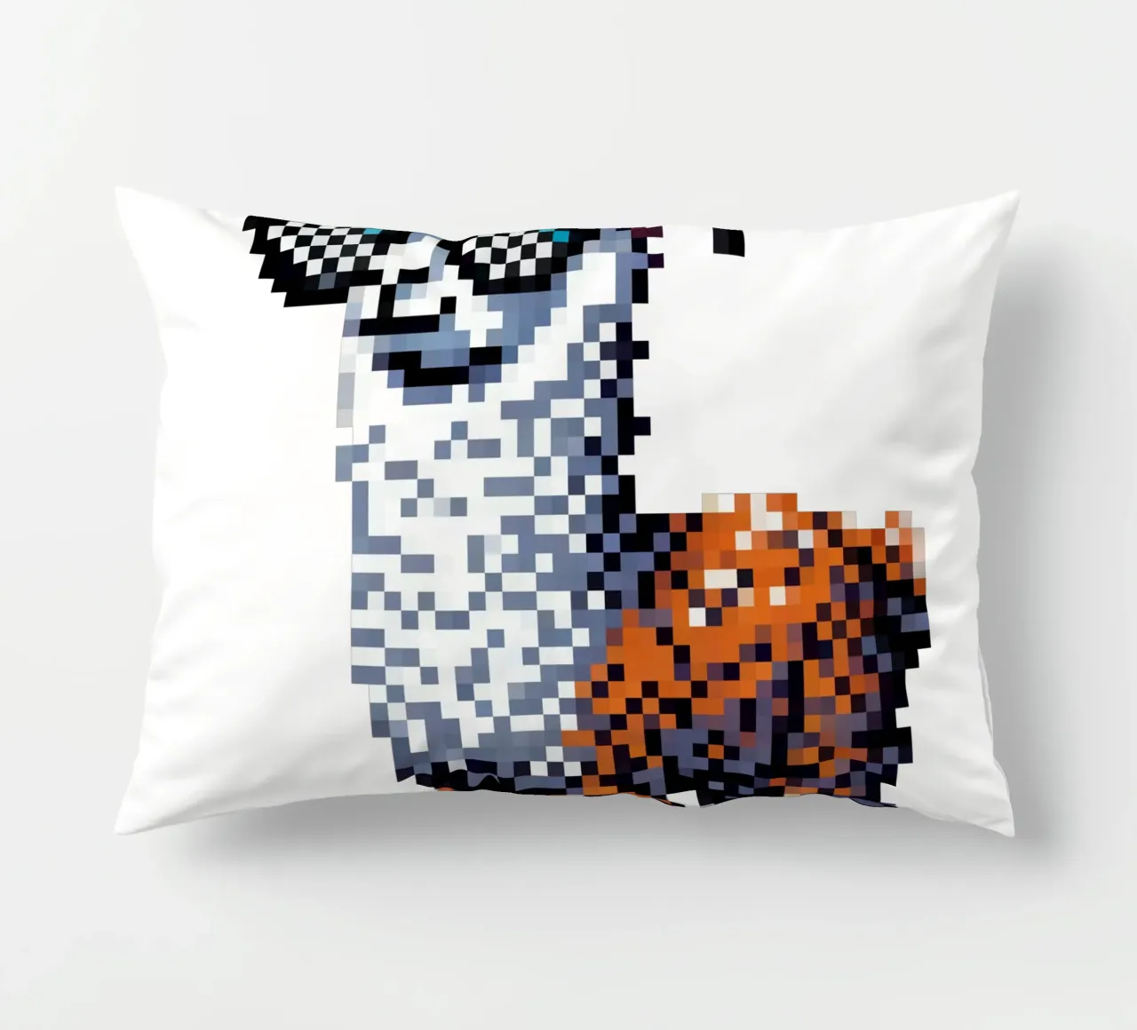 alpaca fresco - Pixelart cuscino da pixelart