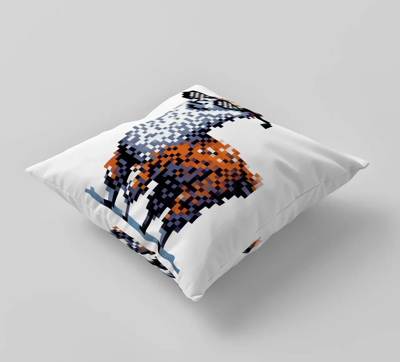 alpaca fresco - Pixelart cuscino da pixelart