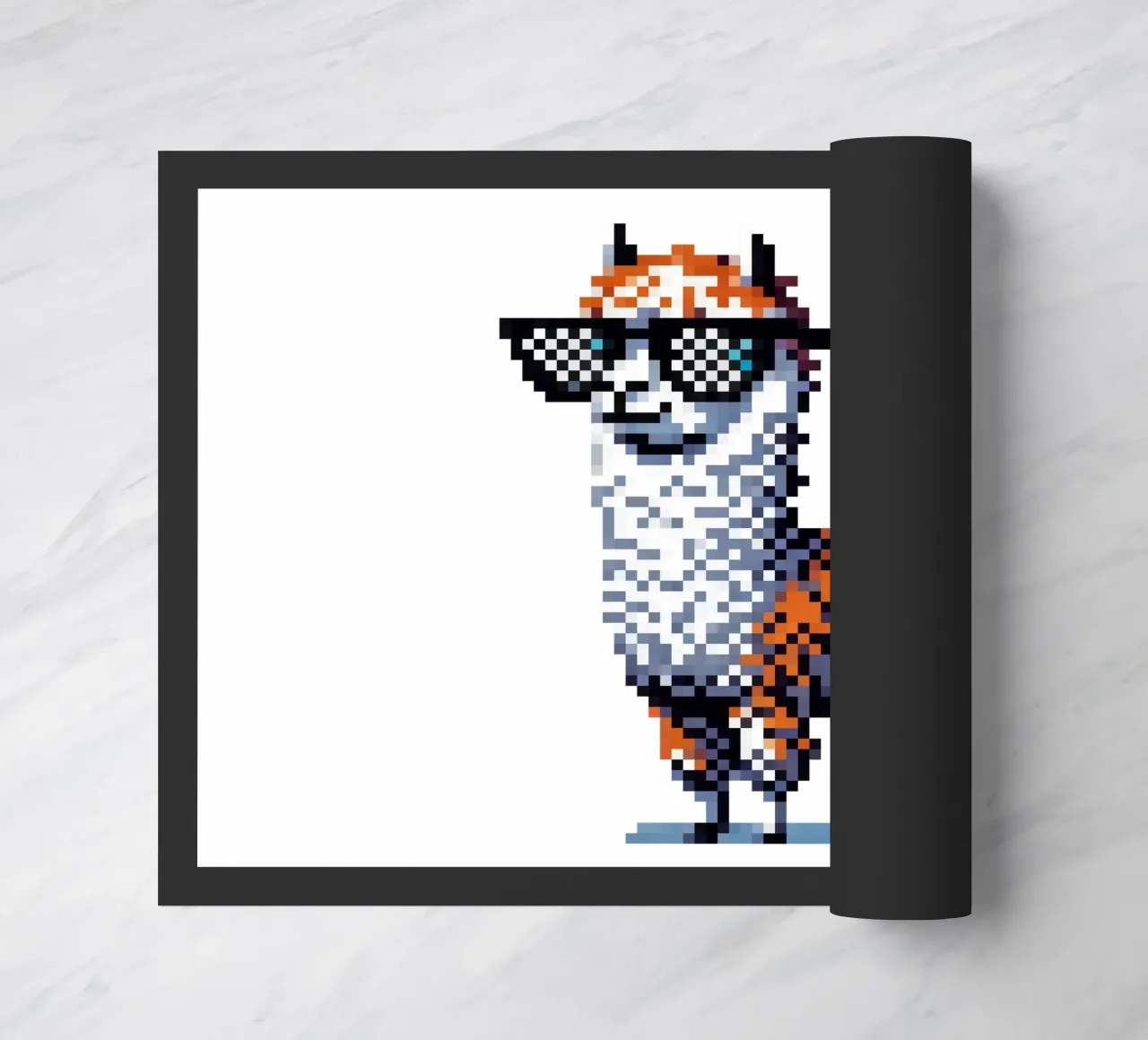 alpaca fresco - Pixelart zerbino da pixelart