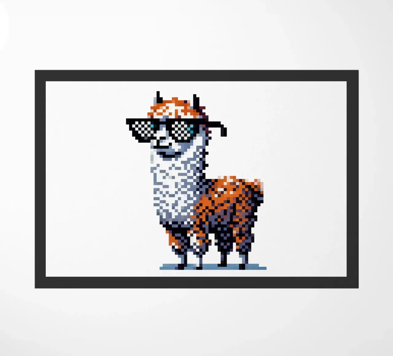 alpaca fresco - Pixelart zerbino da pixelart