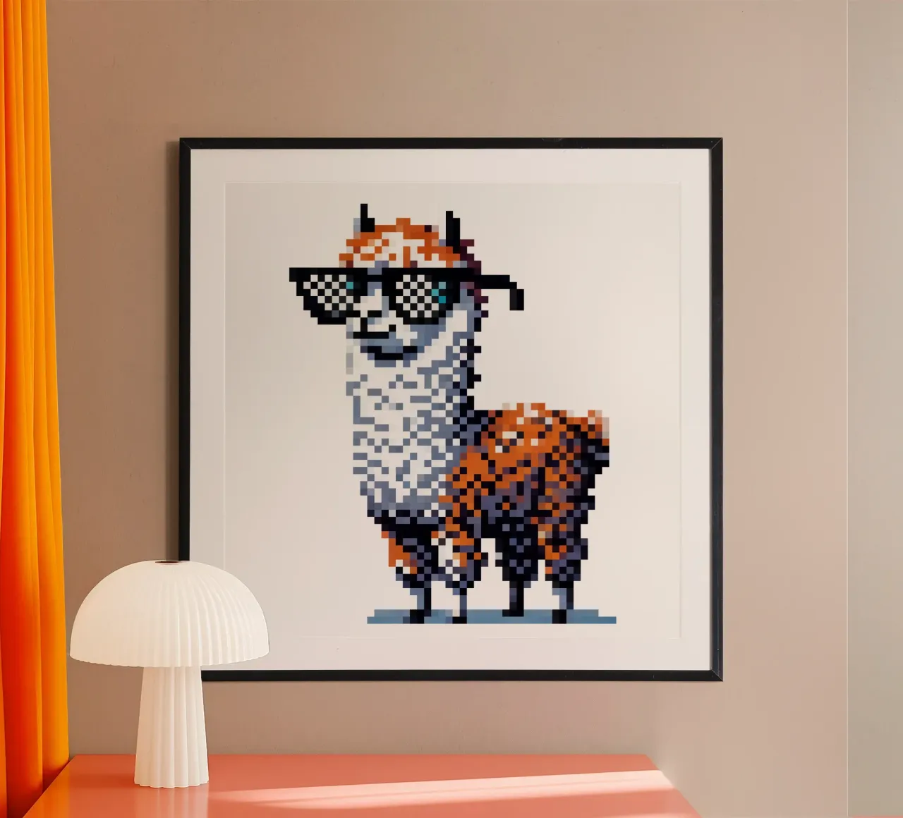 alpaca fresco - Pixelart carta hahnemühle da pixelart