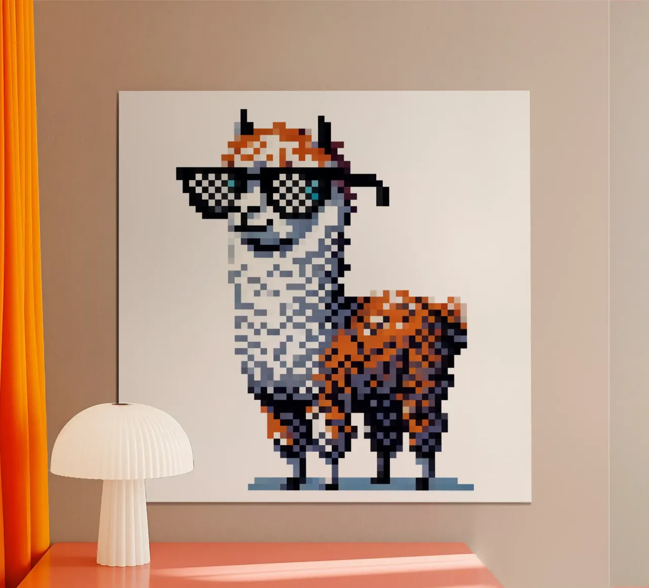 alpaca fresco - Pixelart carta hahnemühle da pixelart