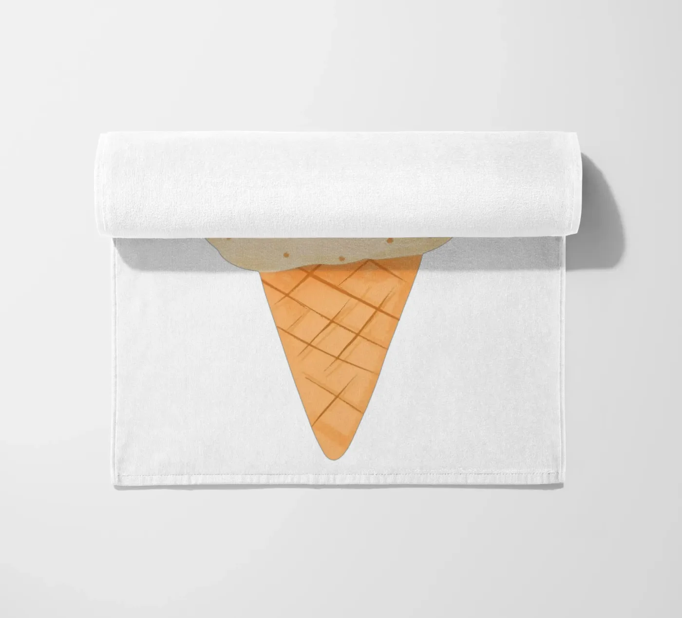 Ich kann nicht schmelzen Strandtuch von HookASmile