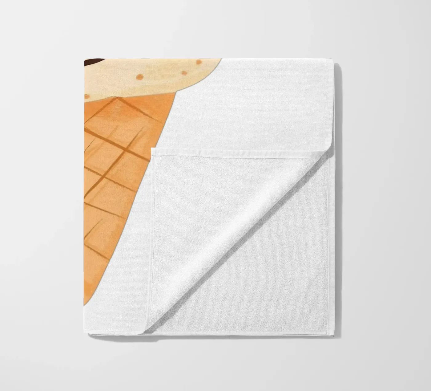 Ich kann nicht schmelzen Strandtuch von HookASmile