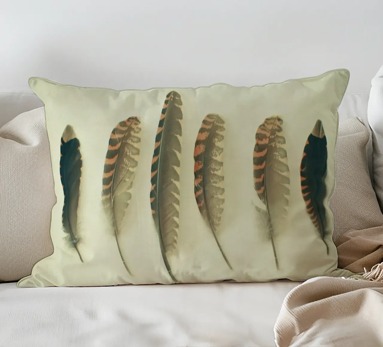 Piume #2 cuscino da Cassia Beck Photography