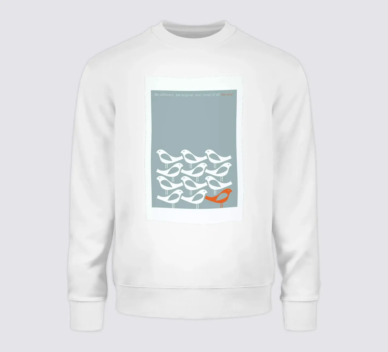 Birds Be Different felpa da Visual Philosophy