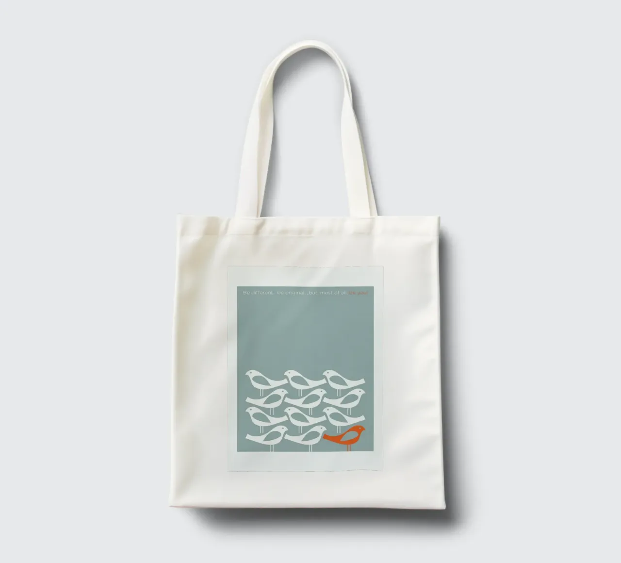 Birds Be Different tote bag de Visual Philosophy