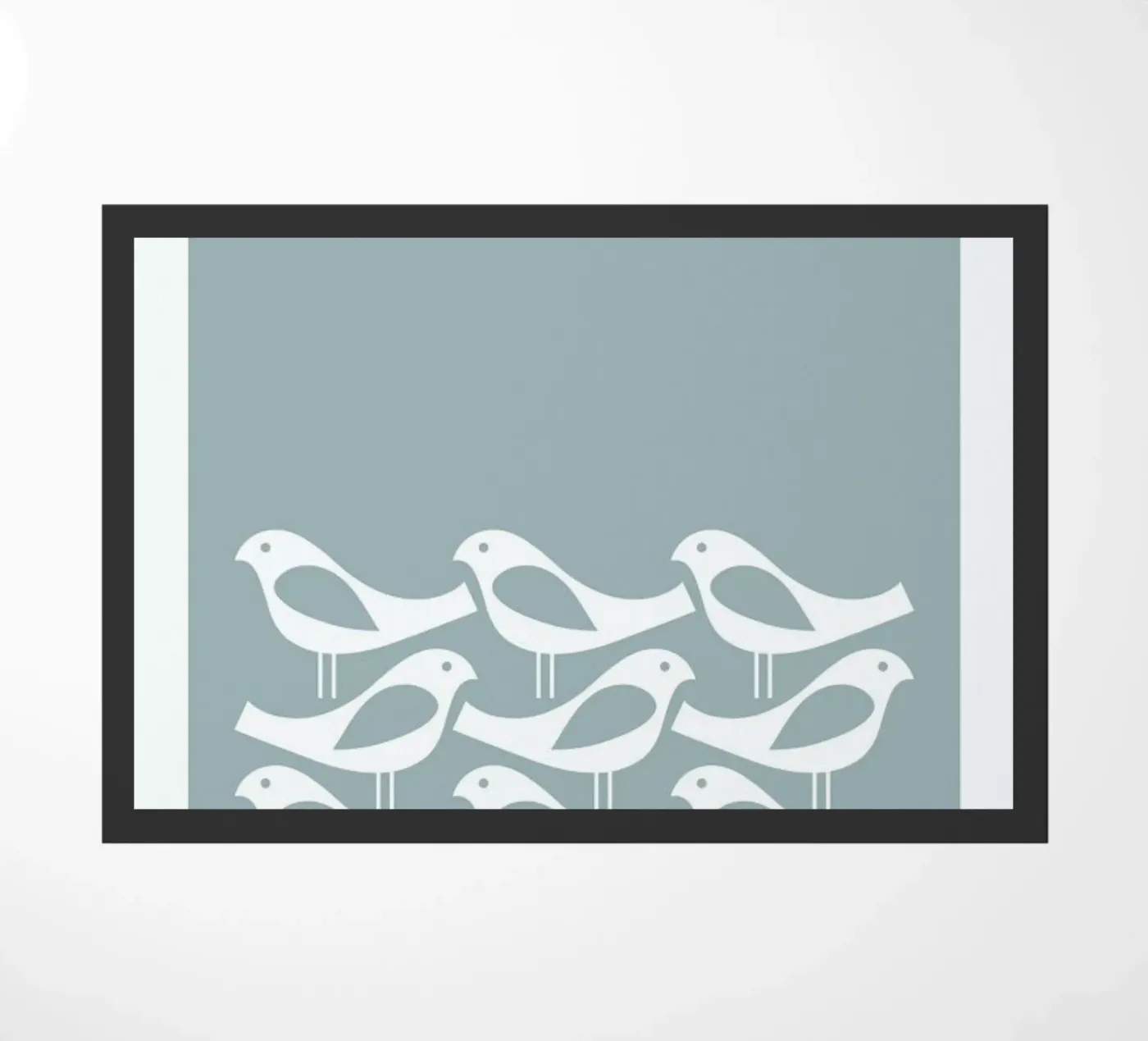 Birds Be Different doormat by Visual Philosophy