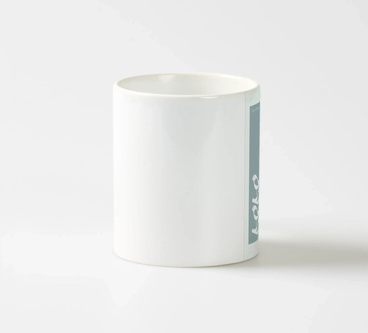 Birds Be Different tazza in ceramica da Visual Philosophy