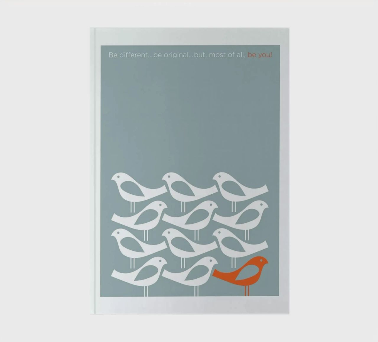Birds Be Different notebook by Visual Philosophy