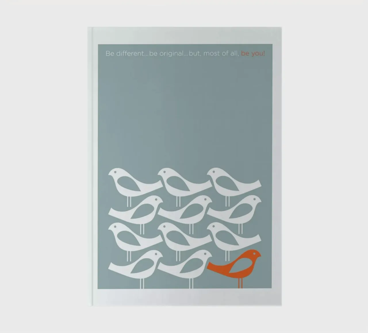 Birds Be Different cuaderno de Visual Philosophy