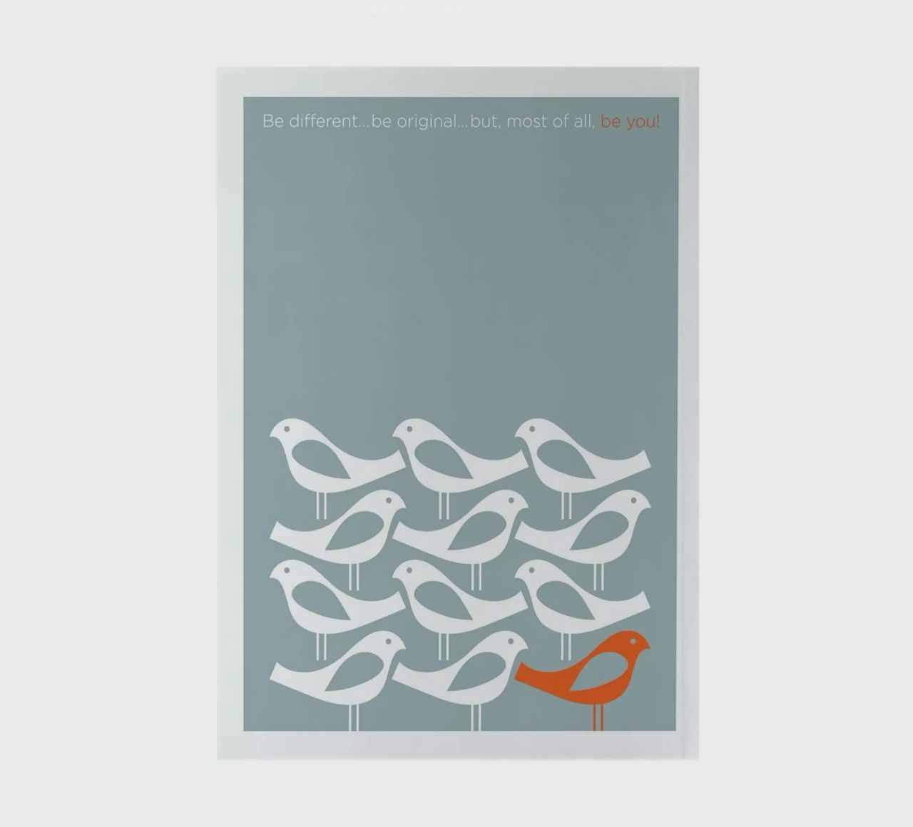 Birds Be Different notebook by Visual Philosophy