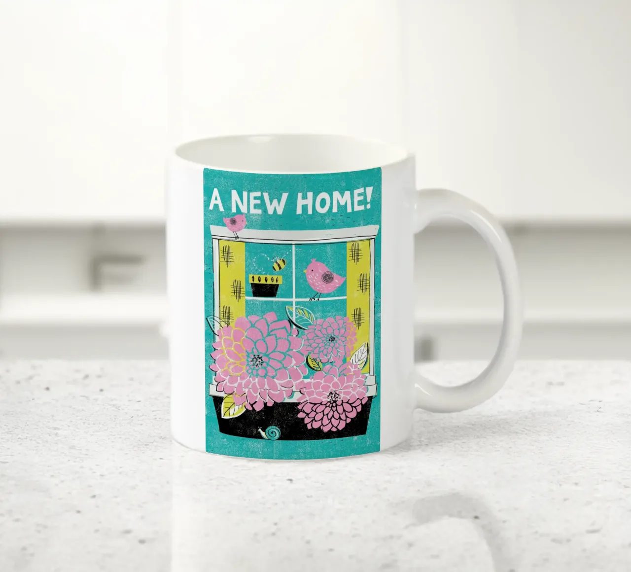 New Home tazza in ceramica da Rocket68