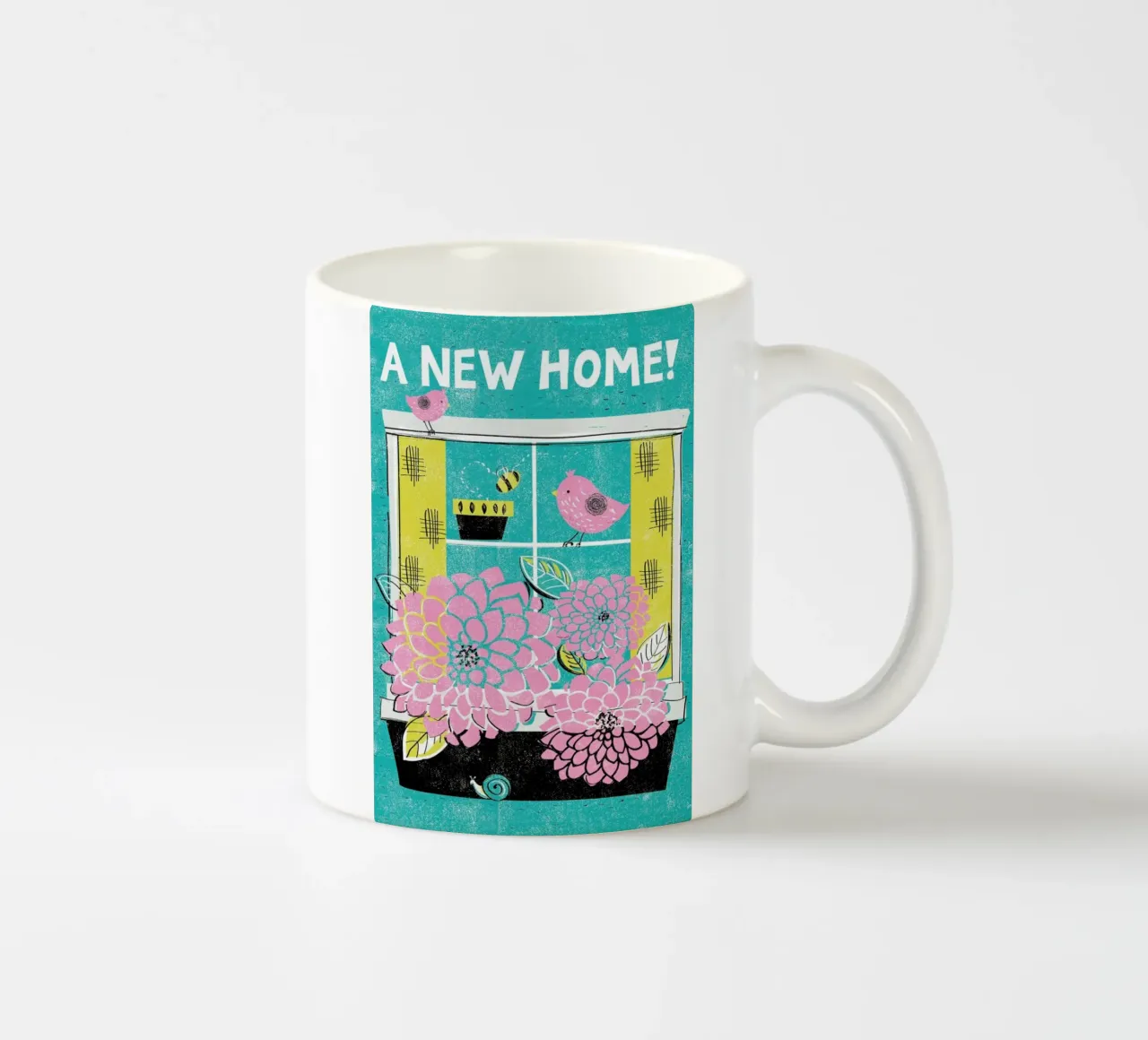 New Home tazza in ceramica da Rocket68