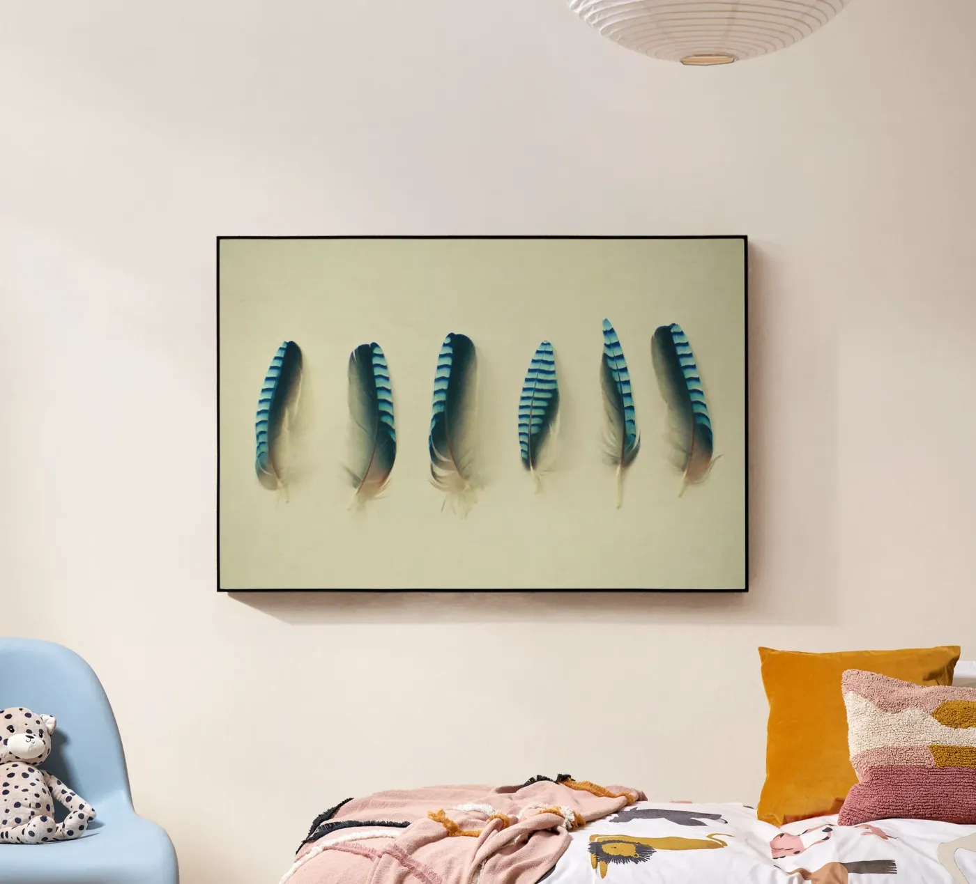 Feathers #1 acryl van Cassia Beck Photography