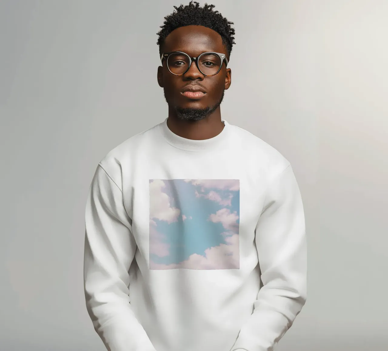 Every Cloud Has a Pink Lining sweatshirt by Cassia Beck Photography