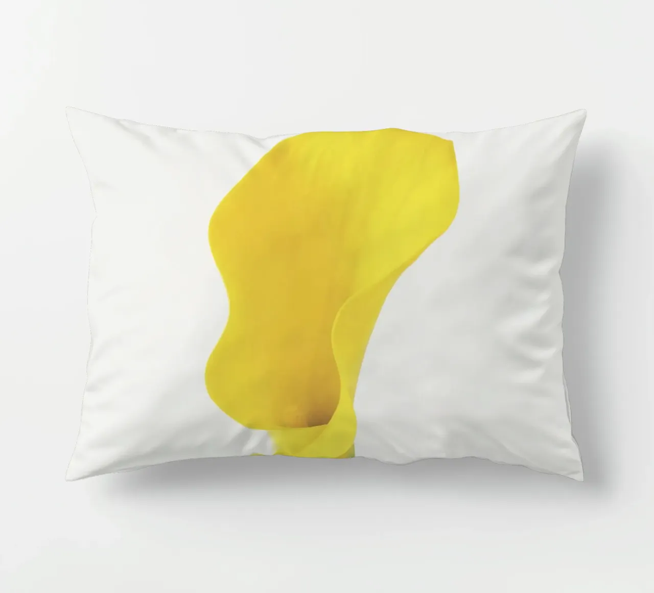 Yellow Calla Lily cuscino da Cassia Beck Photography