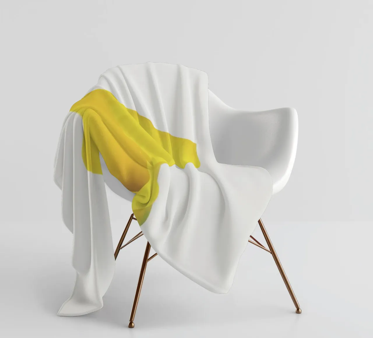 Yellow Calla Lily coperta in pile da Cassia Beck Photography