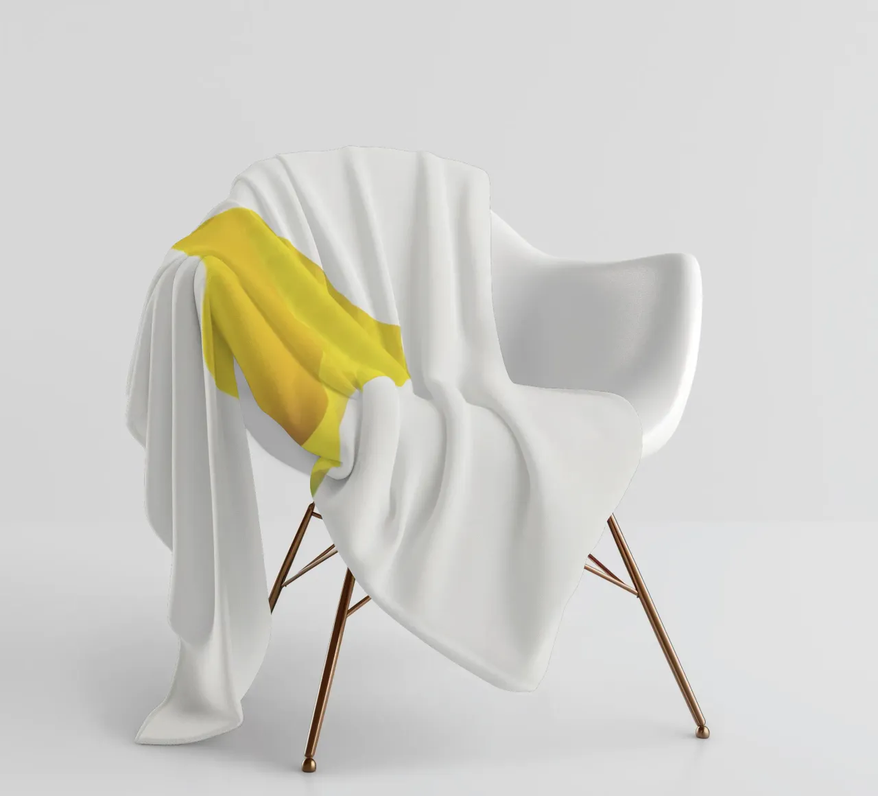 Yellow Calla Lily coperta in pile da Cassia Beck Photography