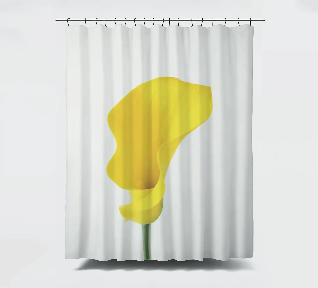 Yellow Calla Lily tenda da doccia da Cassia Beck Photography