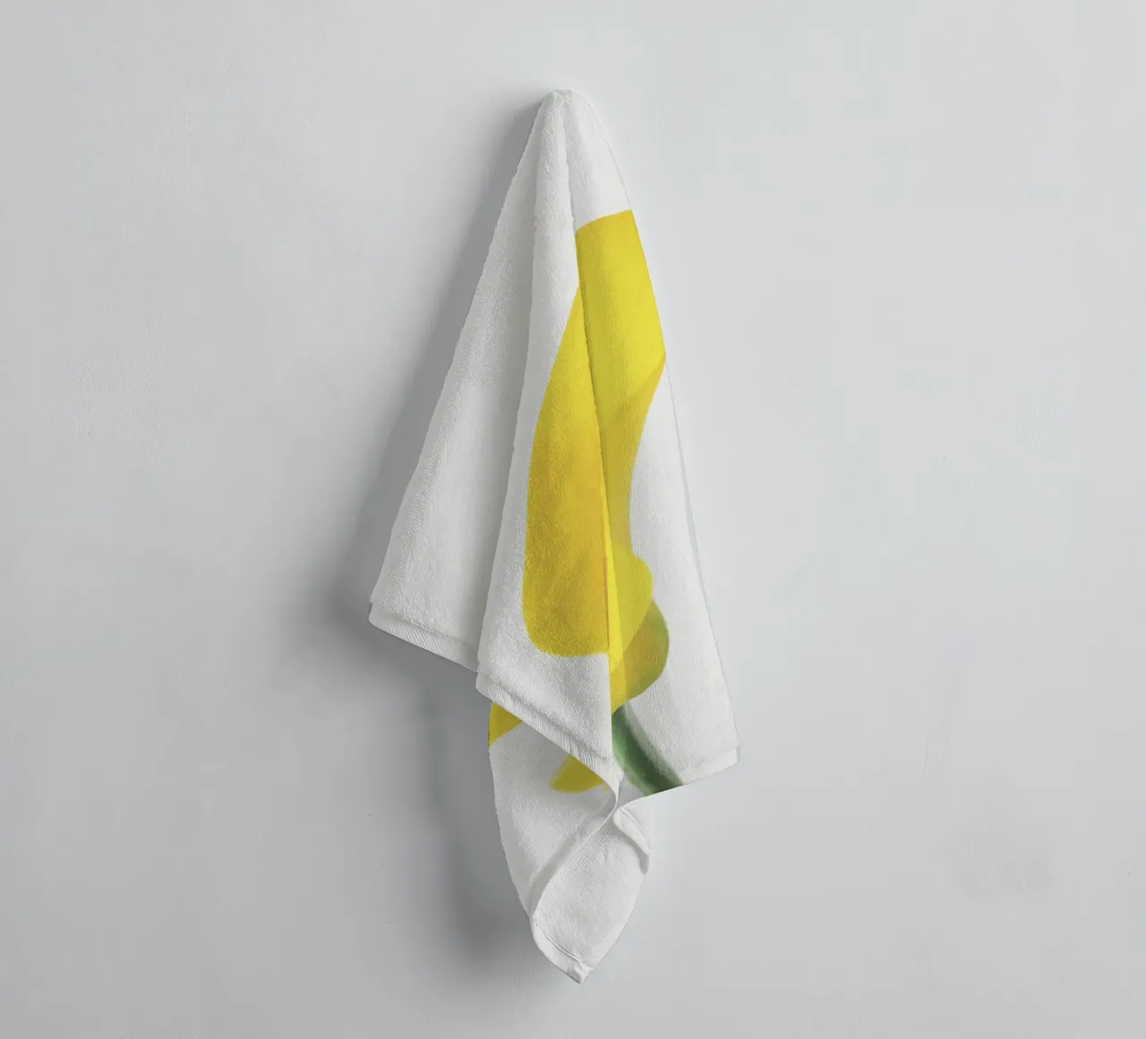 Yellow Calla Lily asciugamano da bagno da Cassia Beck Photography