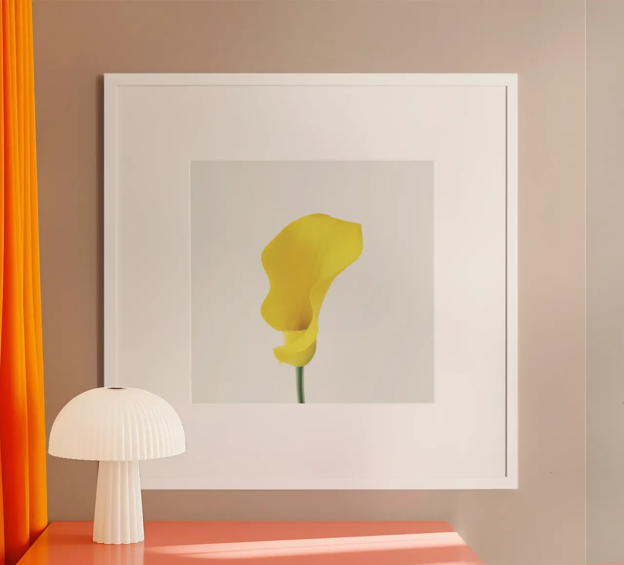 Yellow Calla Lily poster da Cassia Beck Photography