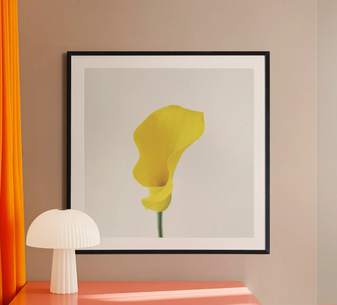 Lys Calla jaune hahnemühle de Cassia Beck Photography