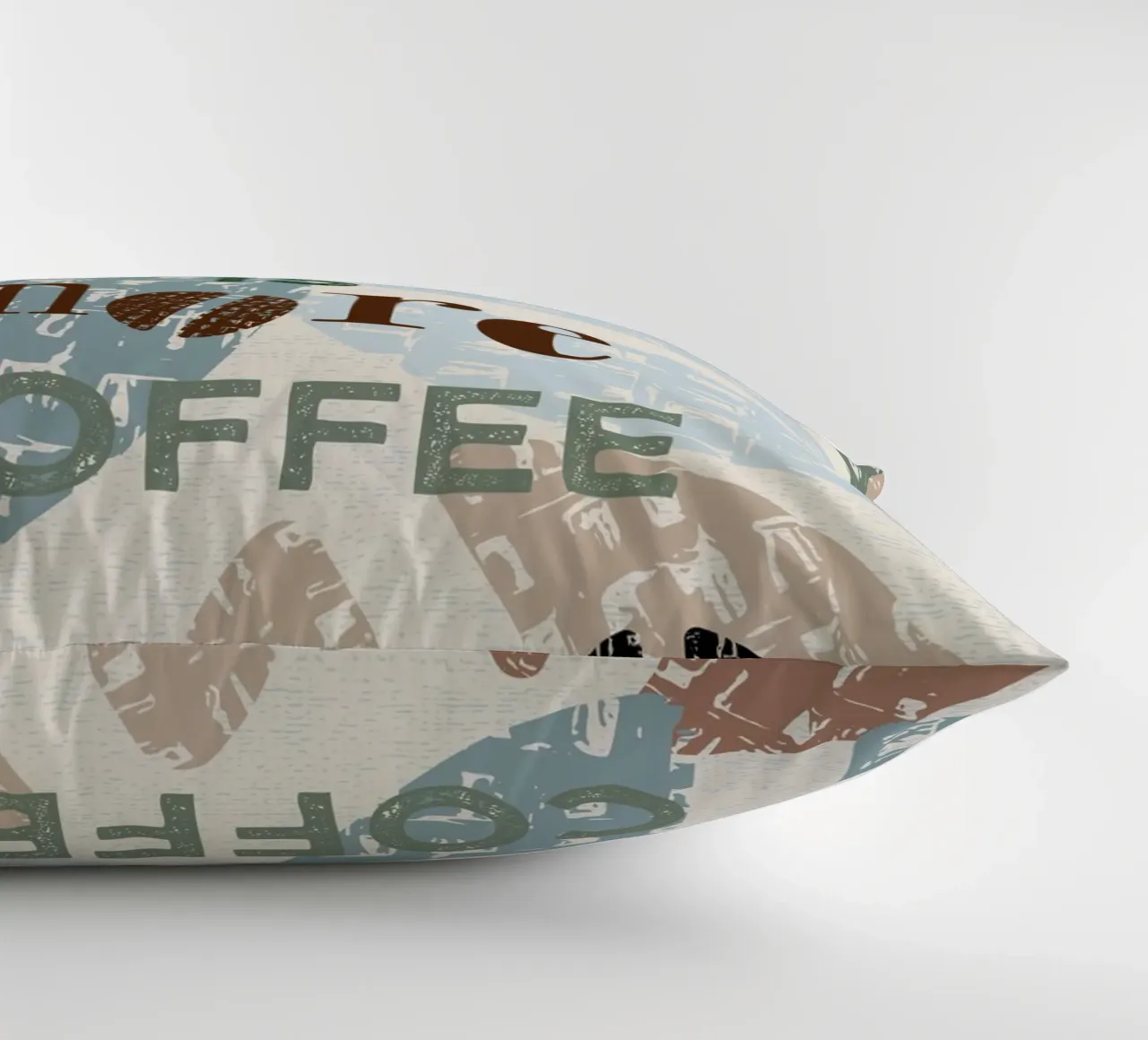 All we need is more coffee - stampa d'arte sul caffè cuscino da Art by Susana Miranda ilustración