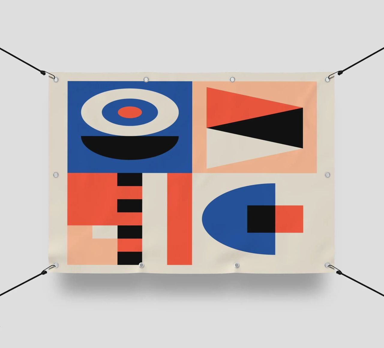 Bold Abstraction telo in pvc da susanapaz