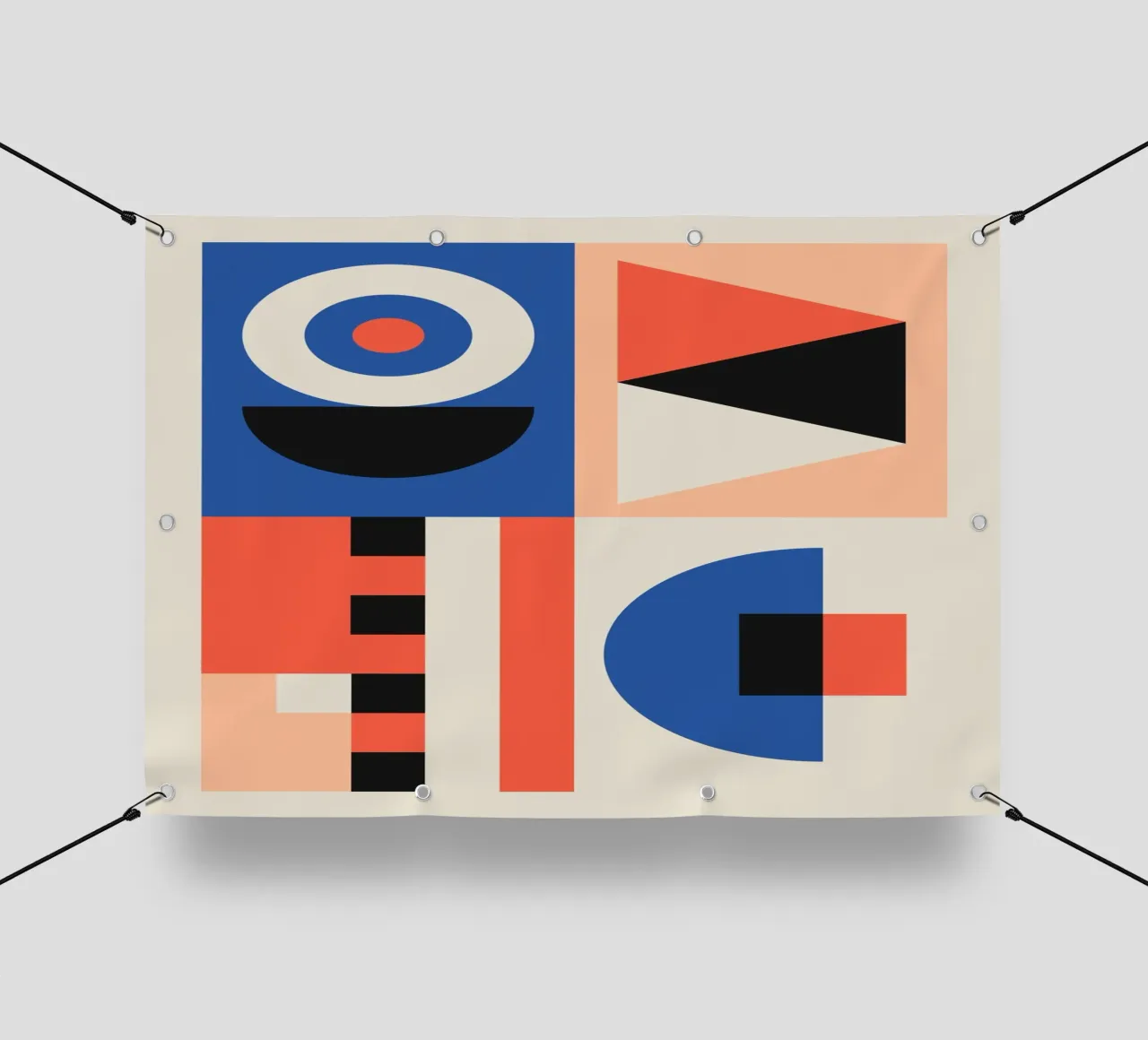 Bold Abstraction telo in pvc da susanapaz