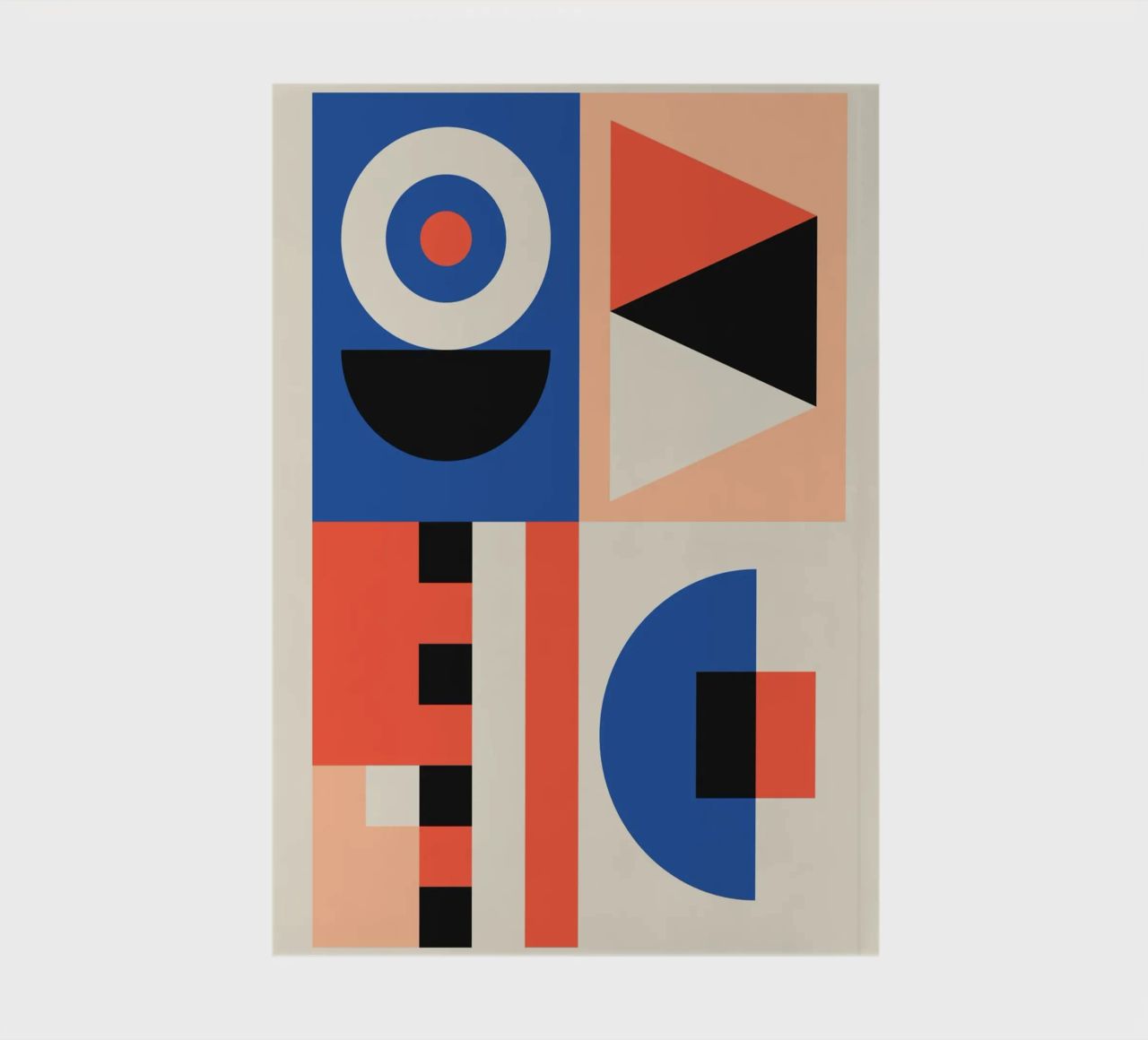 Bold Abstraction notebook by susanapaz