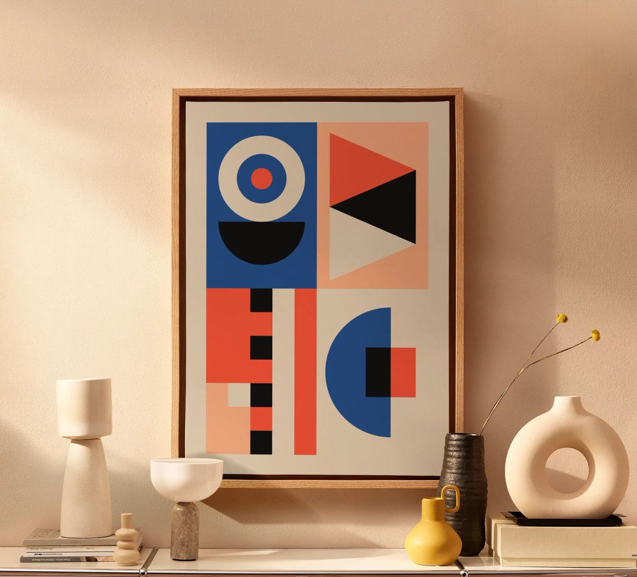 Bold Abstraction tela da susanapaz