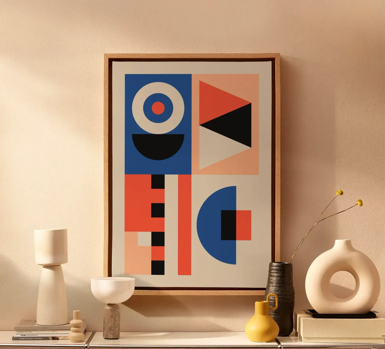 Bold Abstraction tela da susanapaz