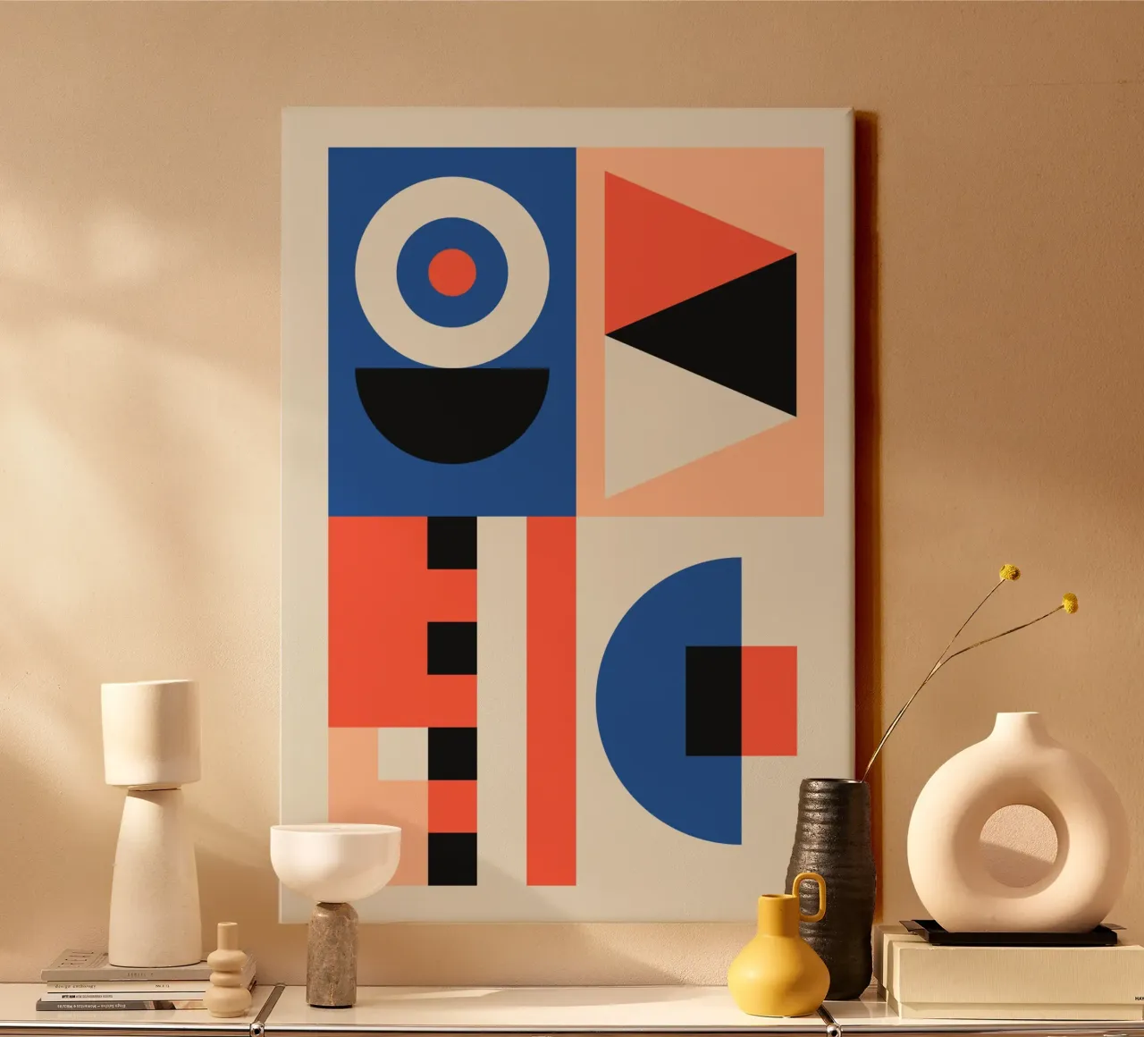 Bold Abstraction lienzo de susanapaz