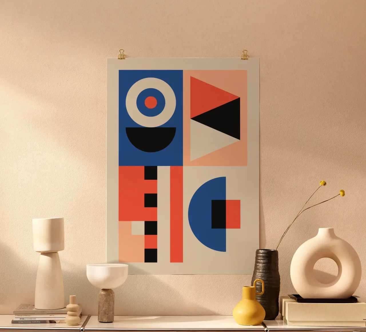Bold Abstraction poster da susanapaz