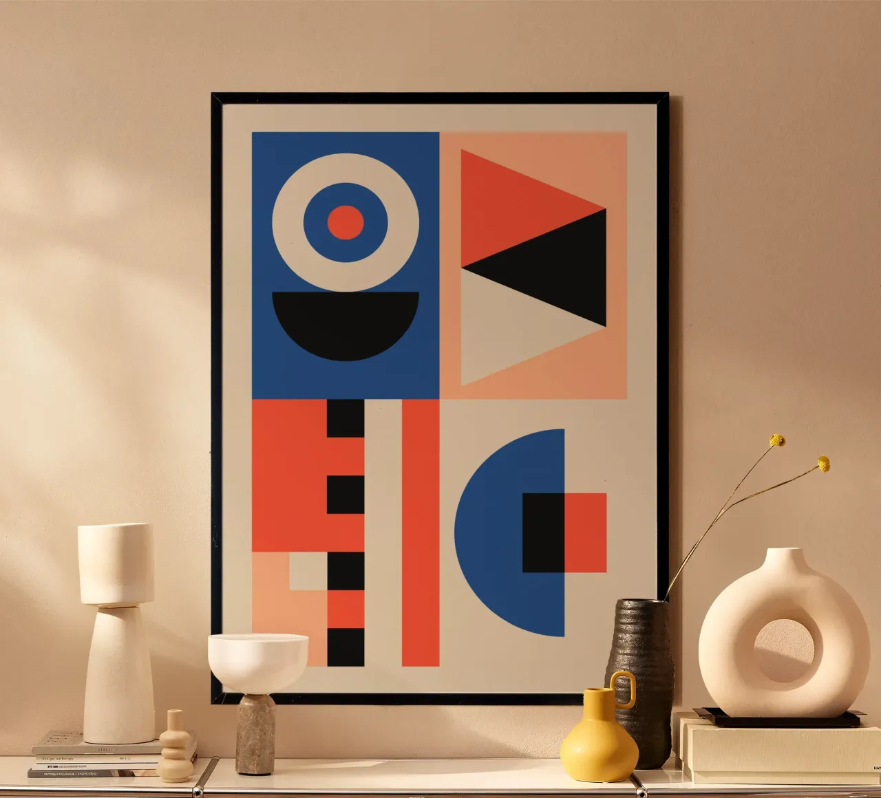 Bold Abstraction poster da susanapaz