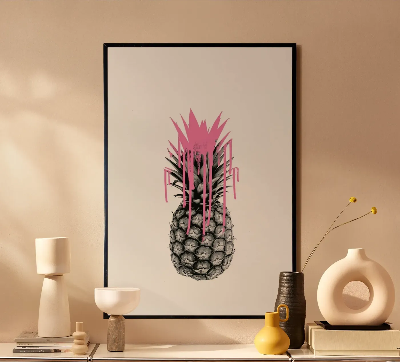 Pink Ananas poster da typealive