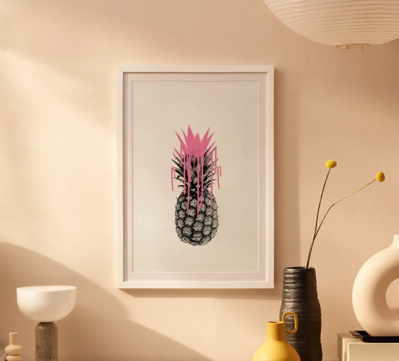 Pink Ananas poster da typealive