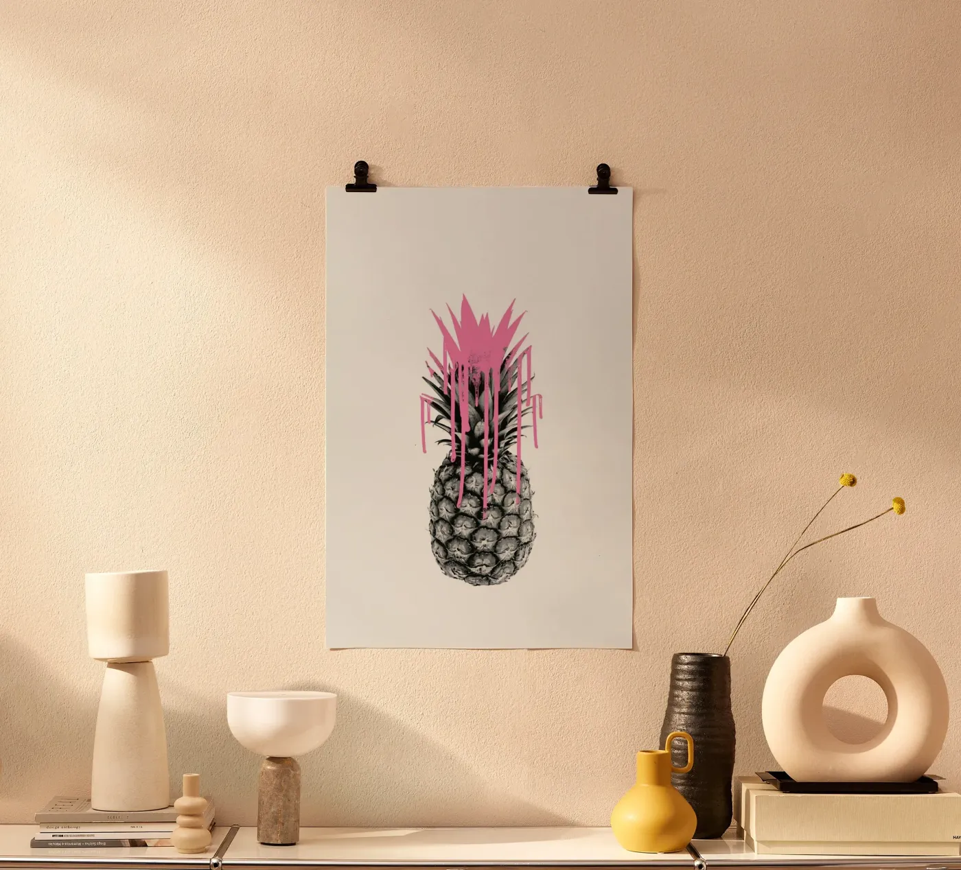 Pink Ananas poster da typealive