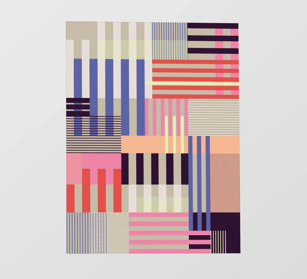 Labirinto #1 telo in pvc da susanapaz