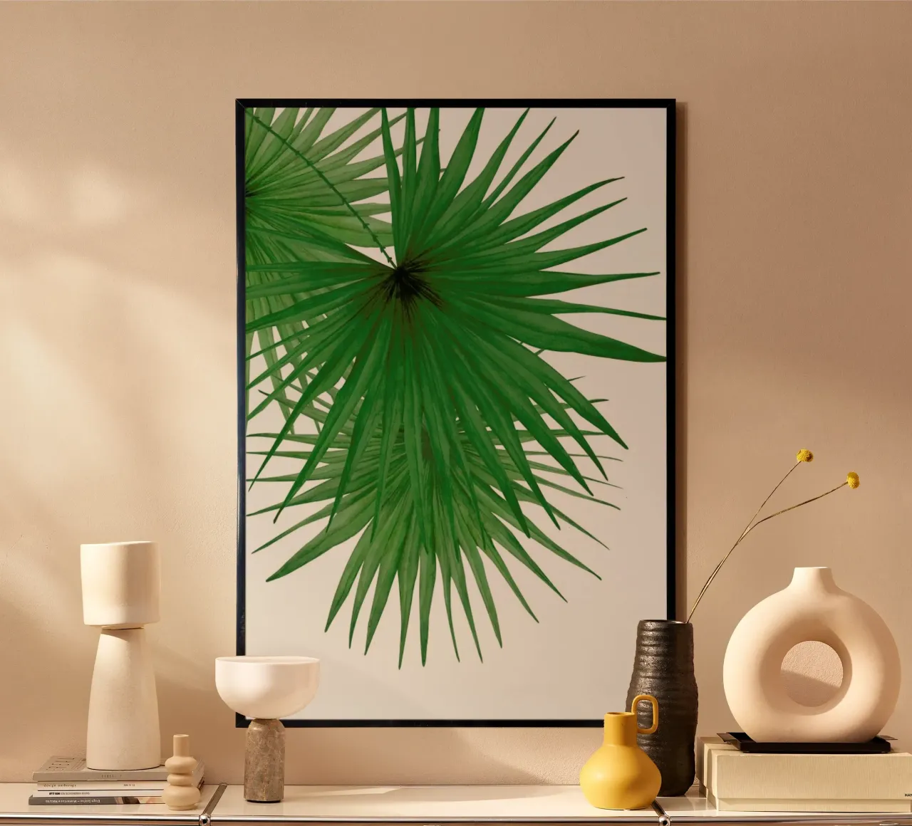 Tropical No. 3 poster con telaio in legno da typealive